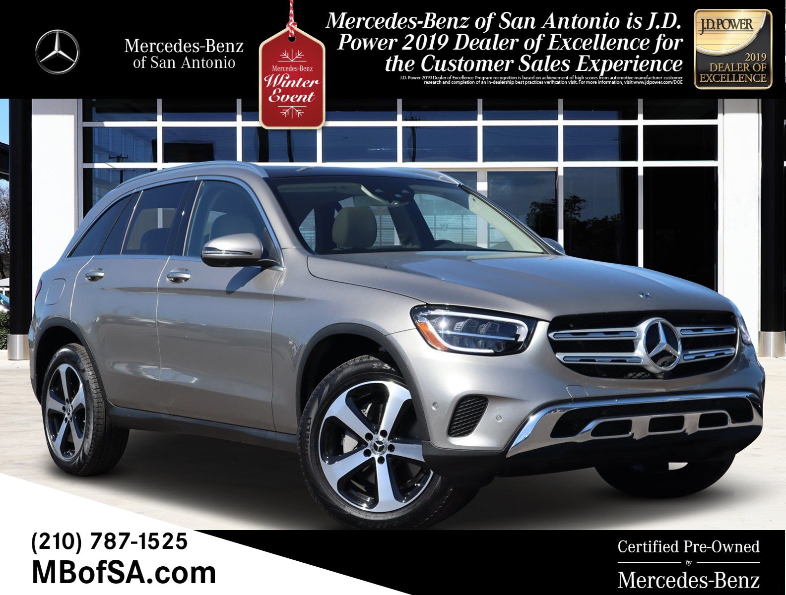 Certified Pre Owned 2020 Mercedes Benz Glc 300