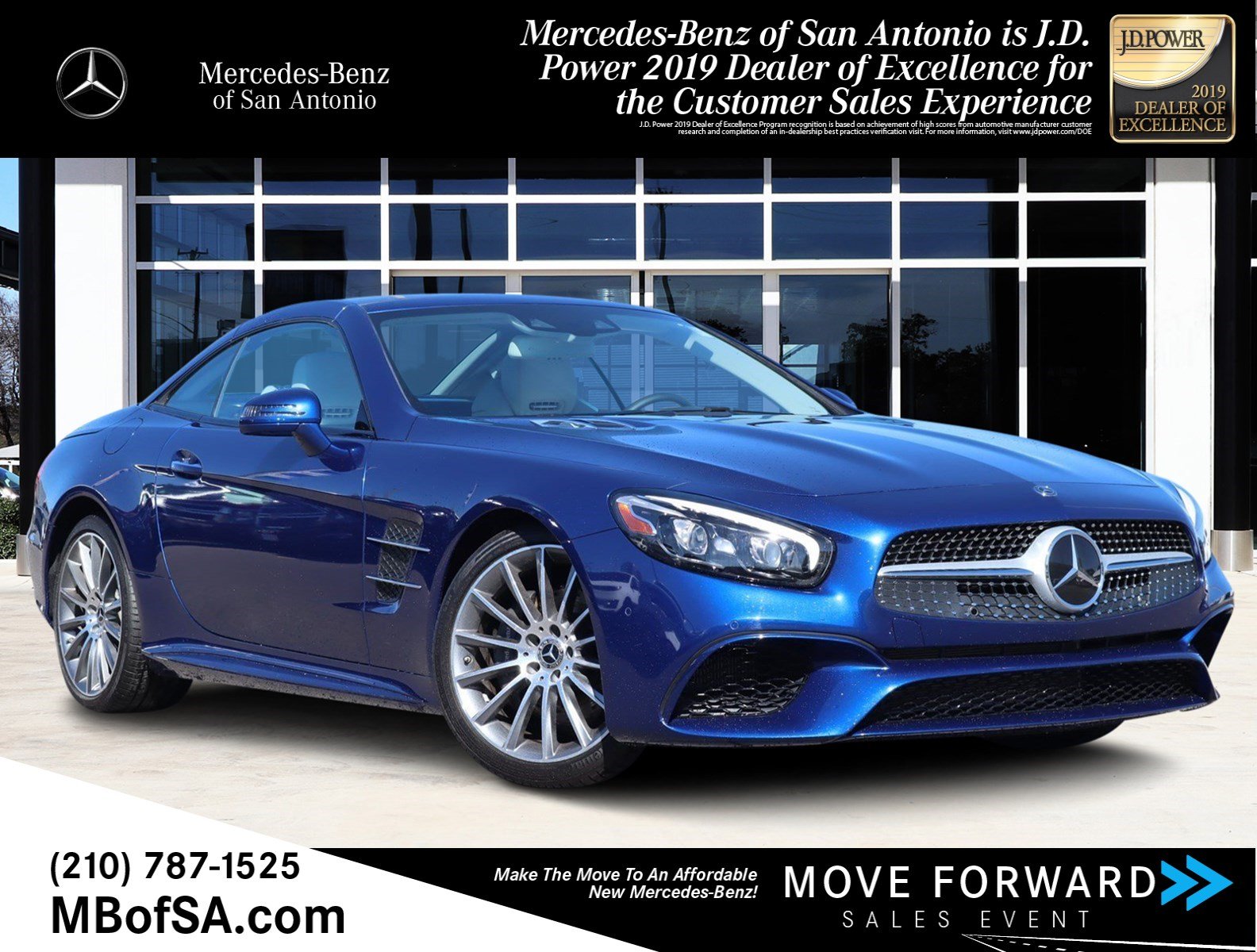 New 2019 Mercedes Benz Sl 550 With Navigation